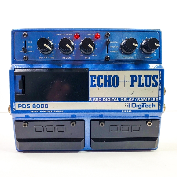 Rare Vintage DigiTech DOD Echo Plus 8 PDS 8000 Delay Sampler Guitar Effect Pedal - Picture 9 of 10